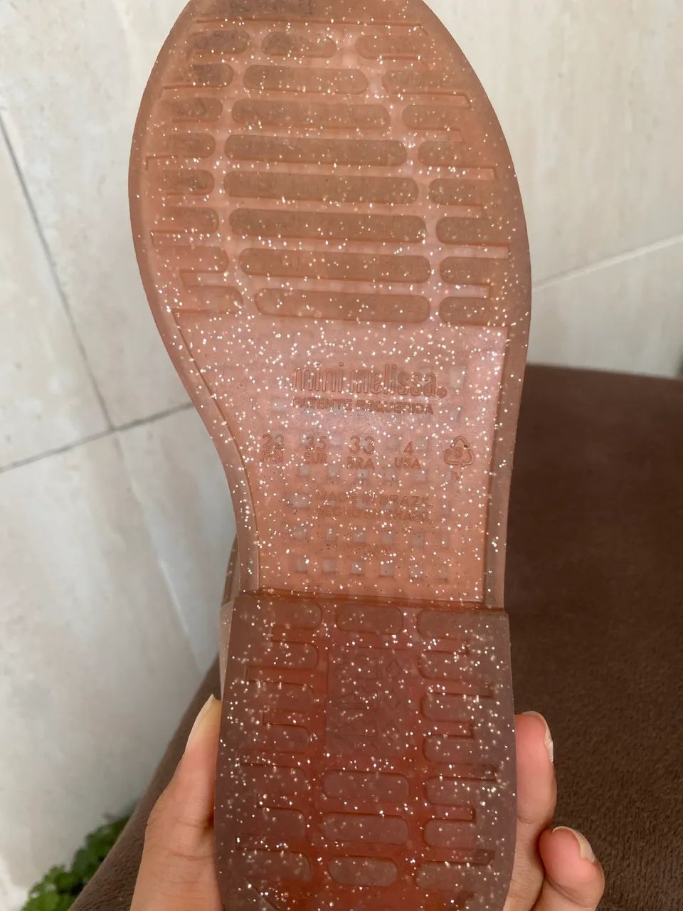 Sapatilha da melissa