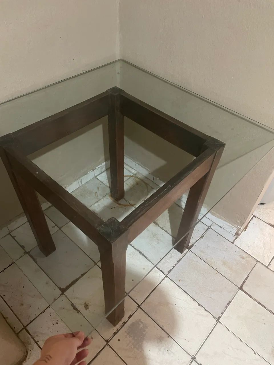 Mesa de vidro grande - Foto 2