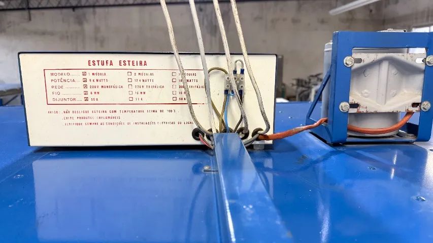Estufa de Esteira Secagem para Serigrafia Flockcolor | 1 Módulo de Secagem - Foto 4