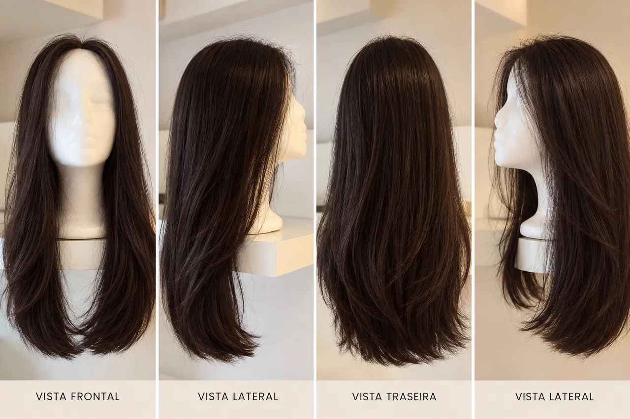 Peruca Premium Nilta Cabelos - Beleza Natural e Qualidade 