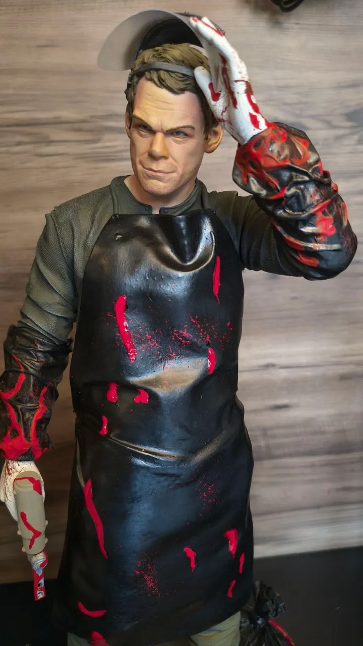 Action figure Dexter resina 3d