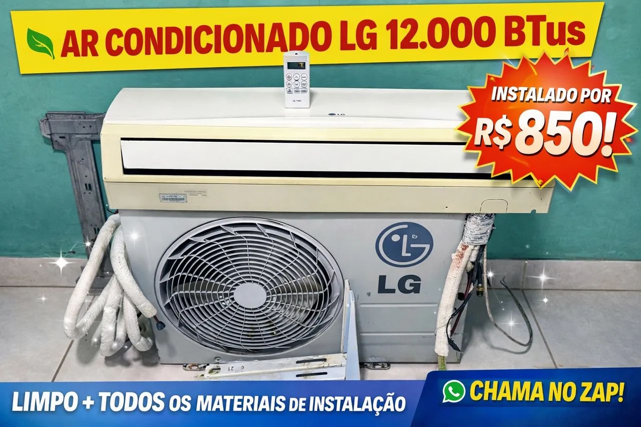 Vendo central de ar LG 12 mil Btus. - Foto 2