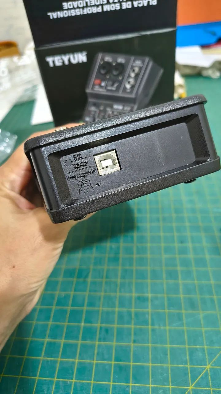 Placa de som de gravação TEYUN Q-12 - Foto 3