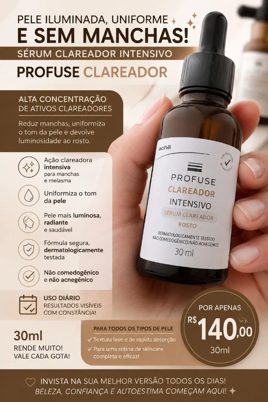 Sérum Clareador Intensivo Profuse