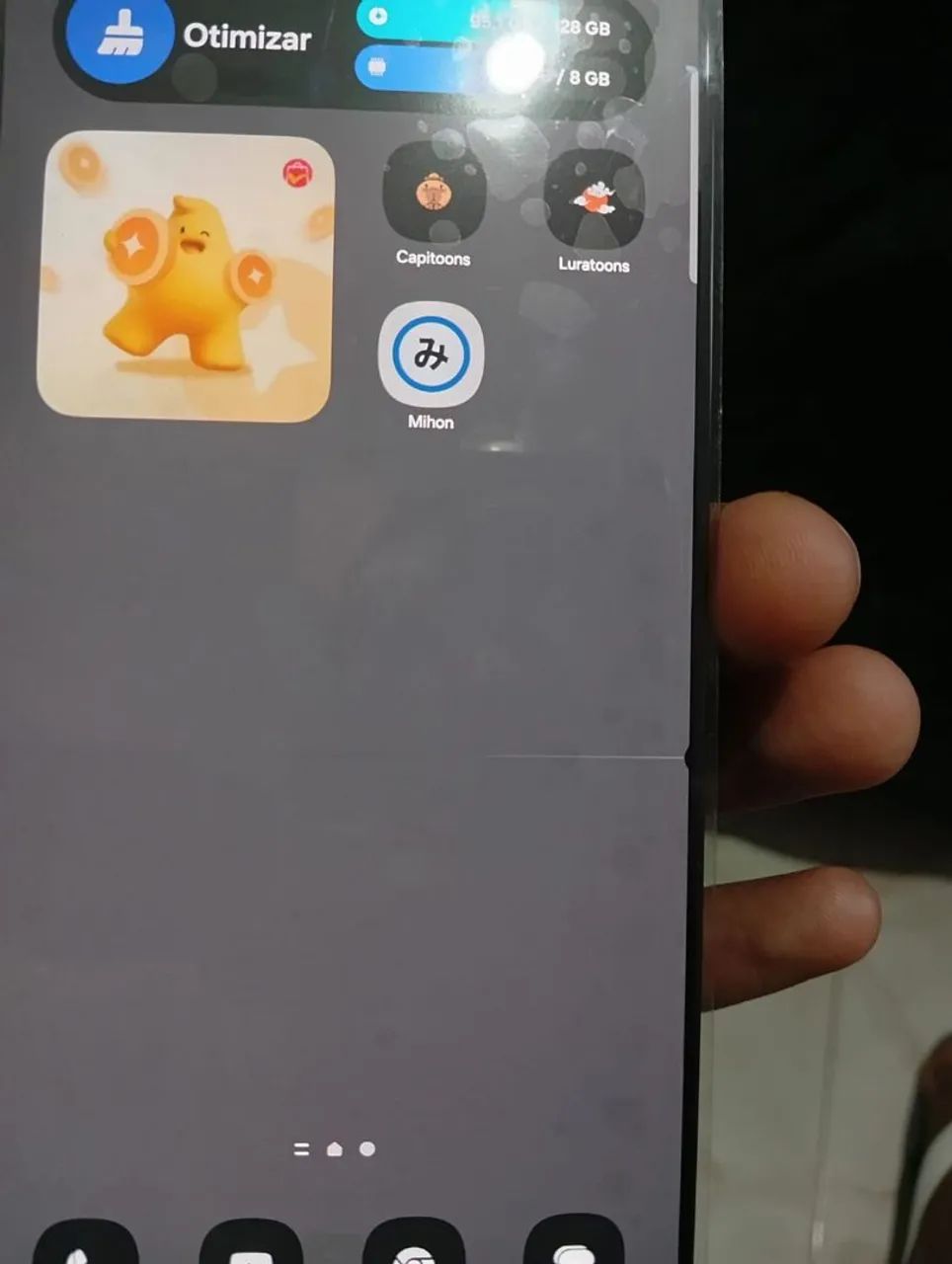 Tela display s22 plus original com detalhe - Foto 2