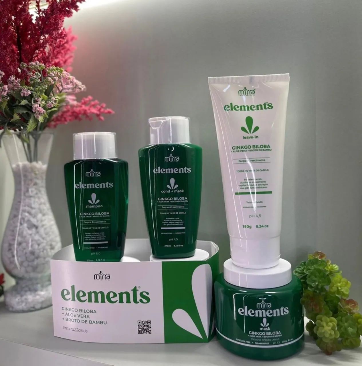 Produtos Mirra e Maison Visage 
