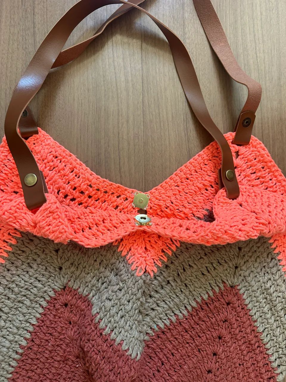Bolsa em crochê 