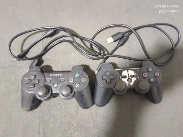 Joystick PS3 Original com Cabo.