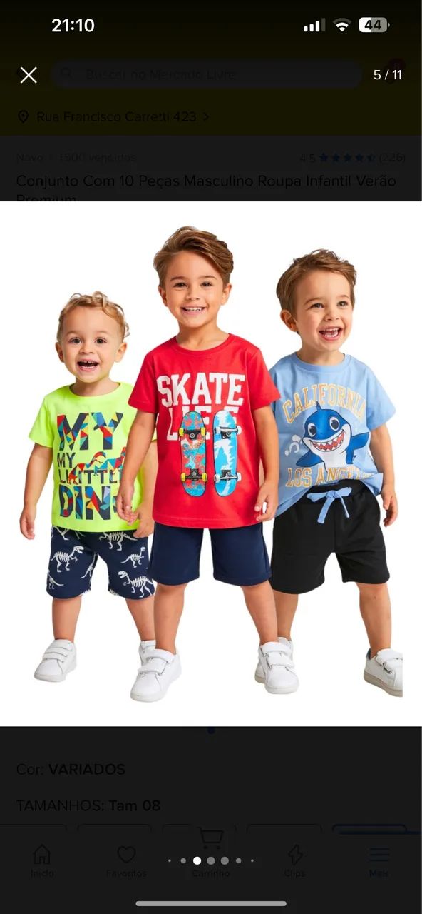 Roupa conjunto infantil  - Foto 4