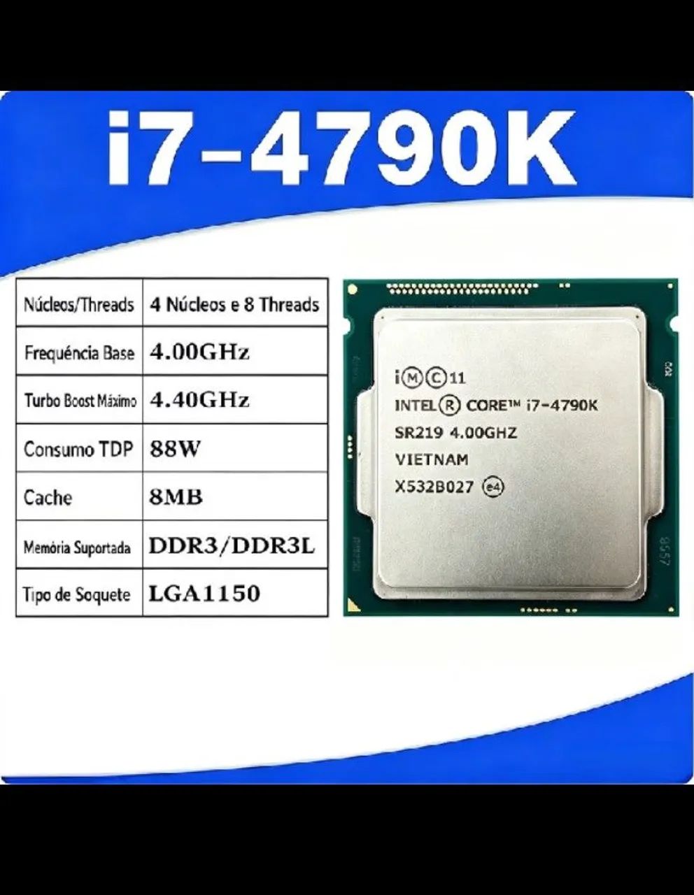 Processador i7 4790k