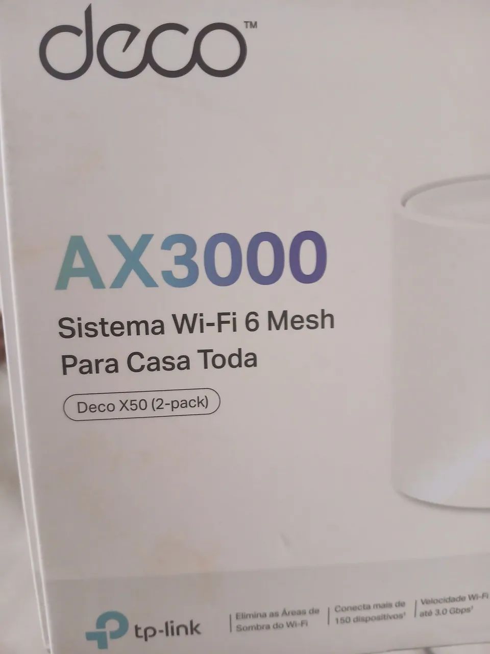 Repetidor tp-ink deco modelo X50 tecnologia AX3000  2 unidades  - Foto 2