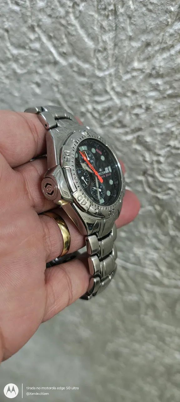 Relógio Citizen ecodrive Aqualand bj2040 tudo ok on - Foto 2
