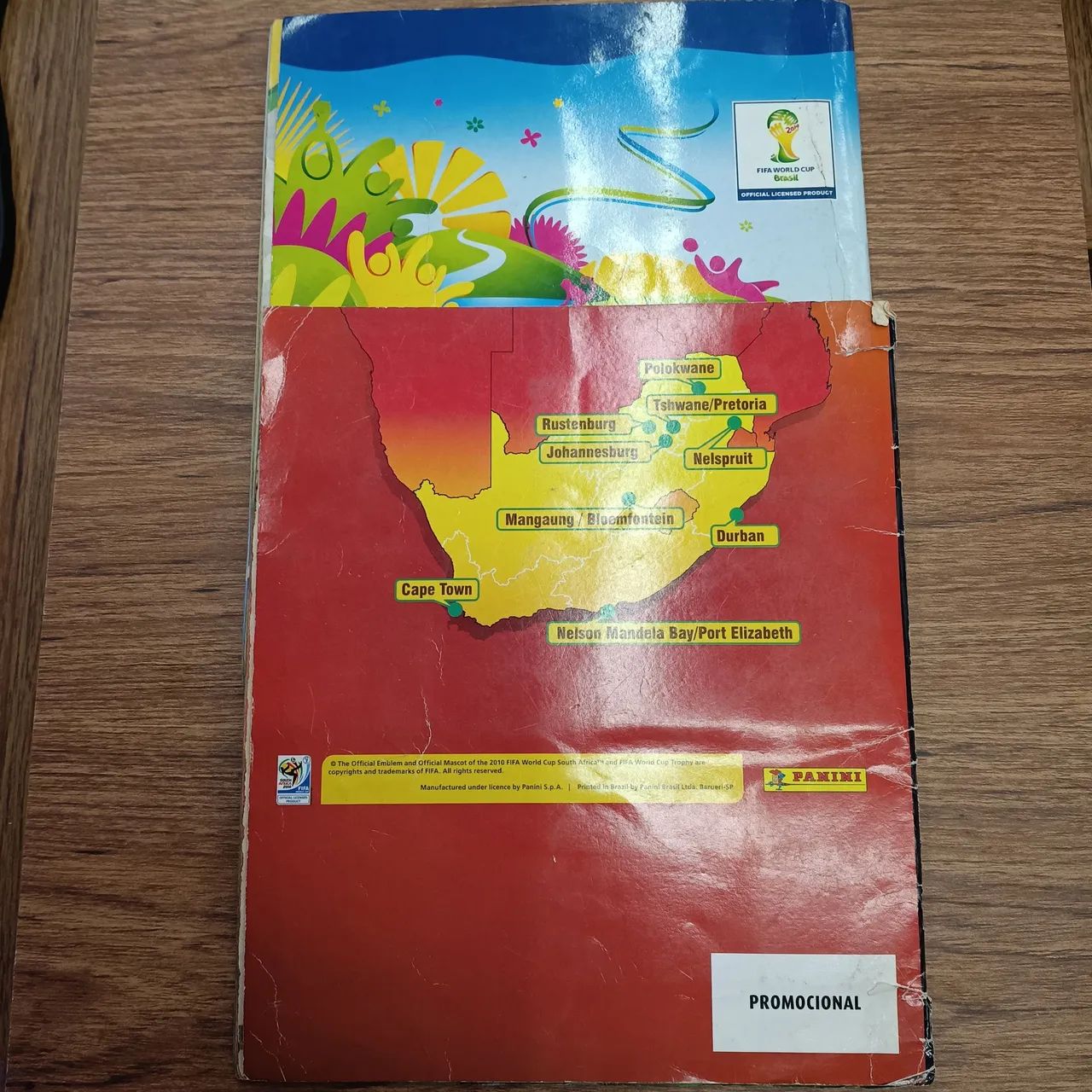 ÁLBUM COPA BRASIL E AFRICA - Foto 2