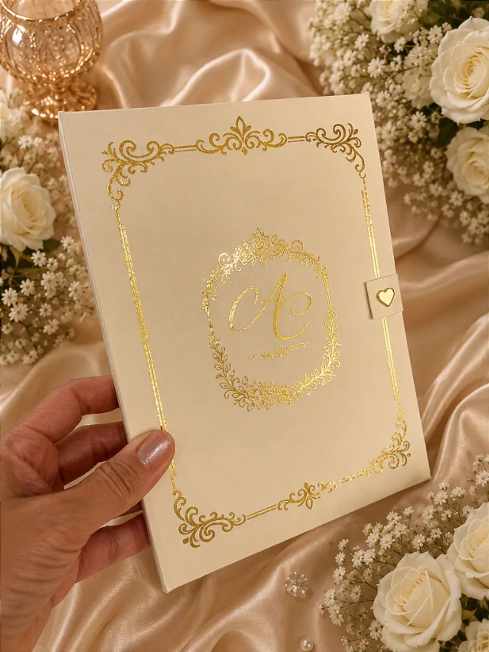 Convite de casamento de luxo - Foto 4