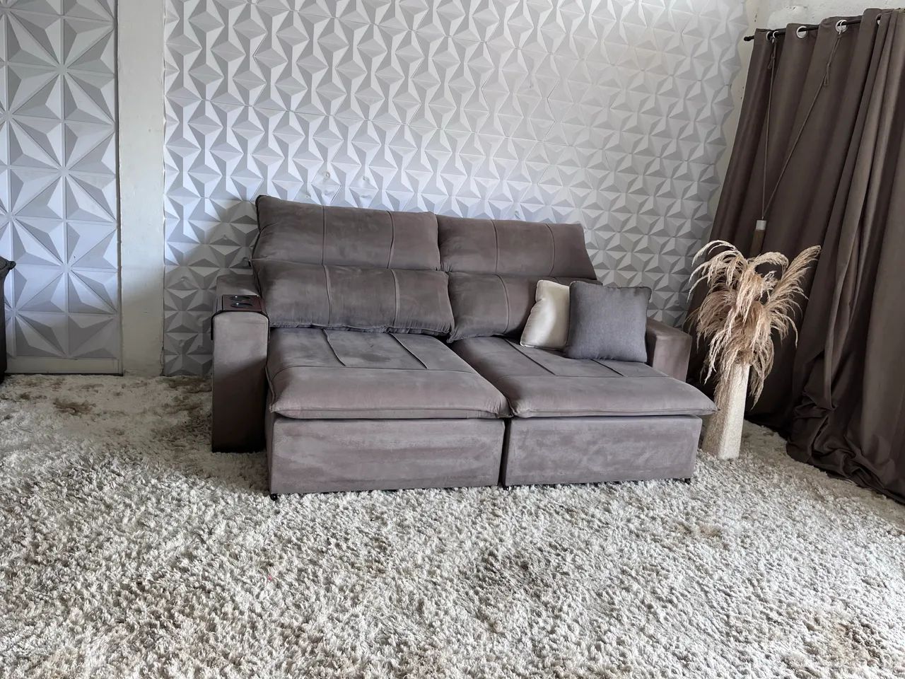 Sofá Retrátil e Reclinável  - Foto 4