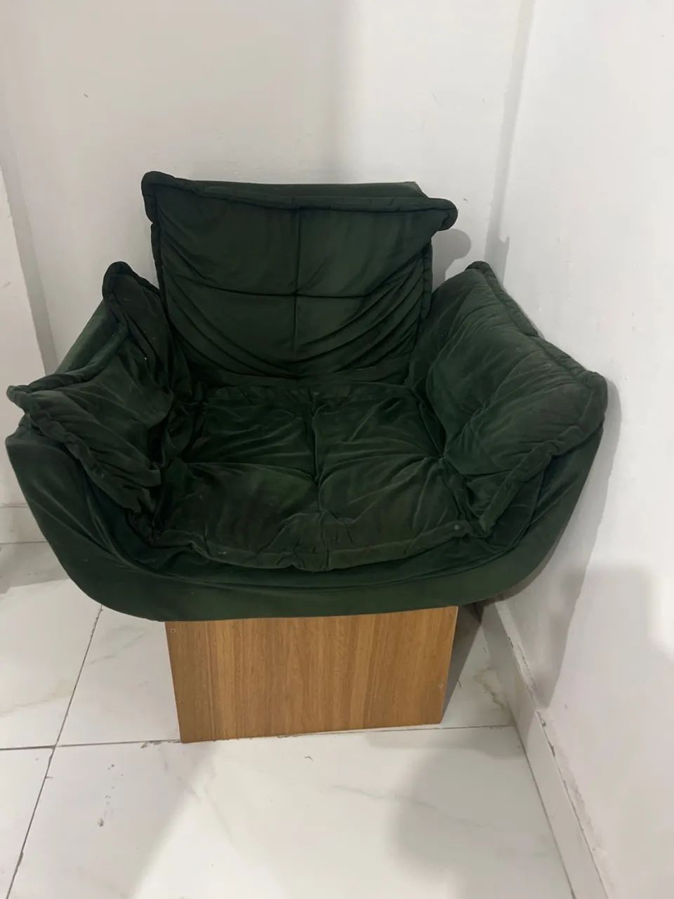 Poltrona verde