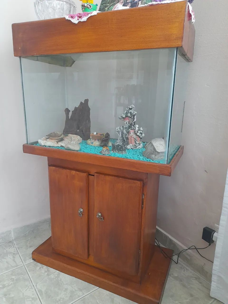 Vendo Aquário c/aparador - Foto 3