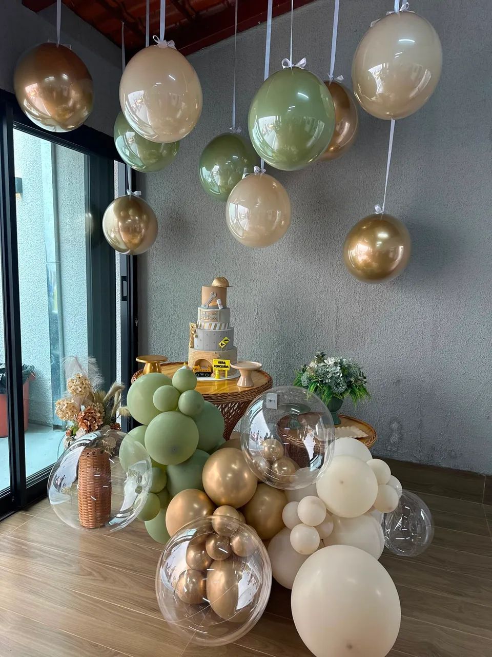 Bolo de decoração falso 