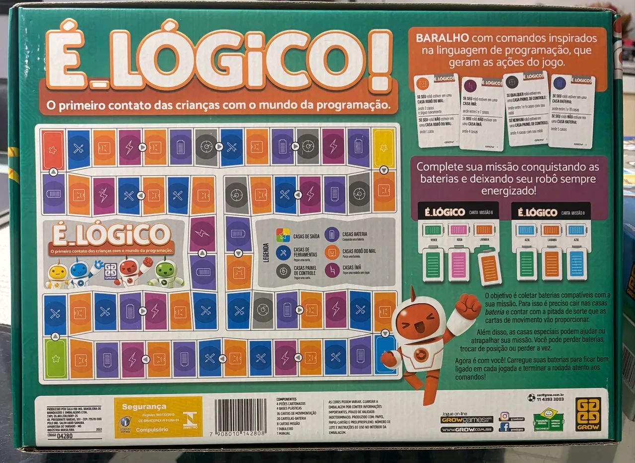 Jogo É_Lógico (Grow) - Foto 2