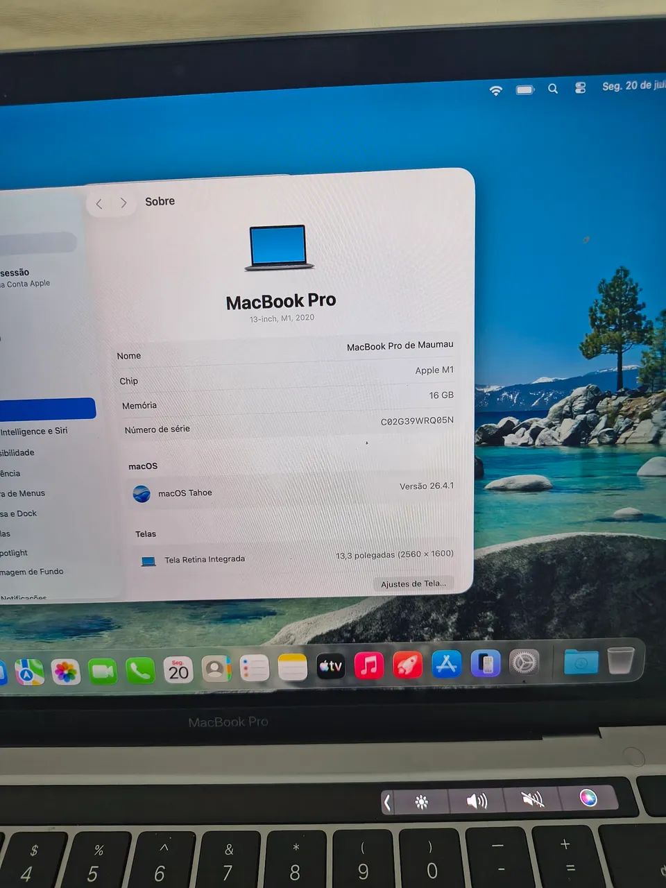 Macbook Pro M1 16GB / 512 SSD 13 Pol - Foto 3