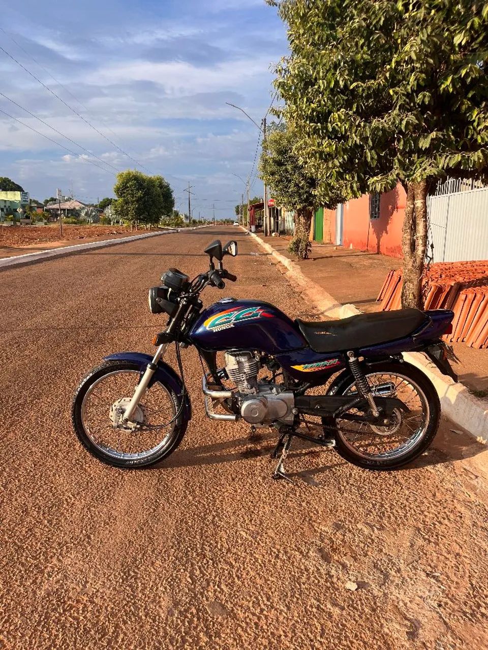 Titan 125 1999 azul  - Foto 2