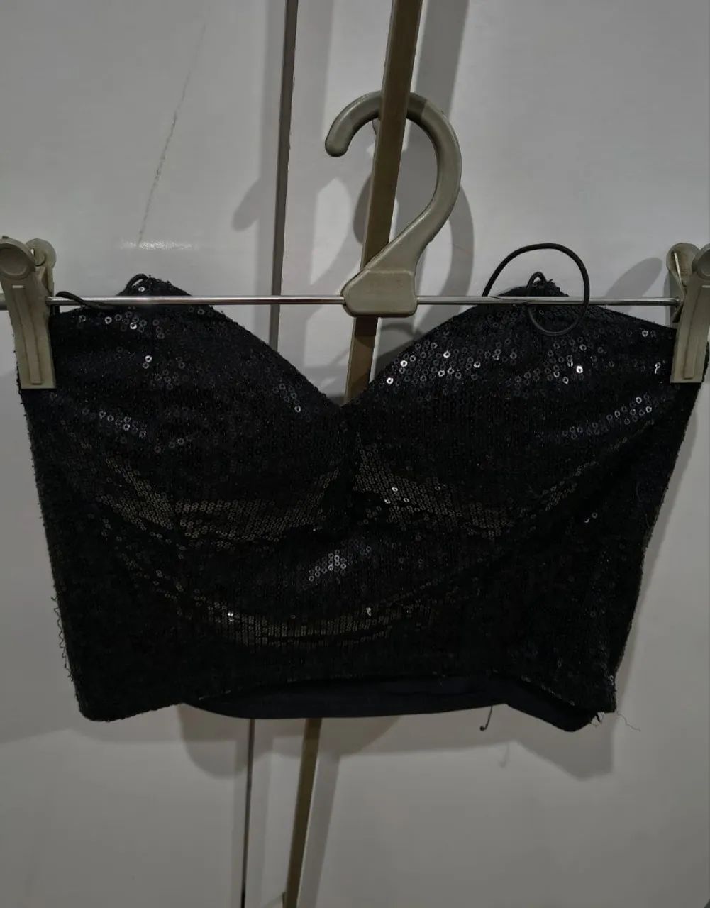 Top lantejoulas 