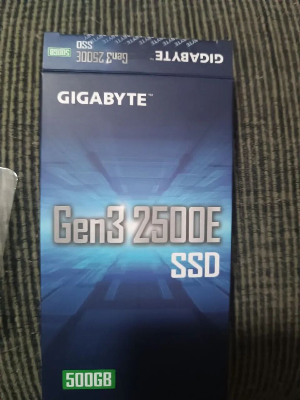 SSD NVMe Gigabyte 500GB - Pouco uso, funcionando perfeitamente - Foto 2