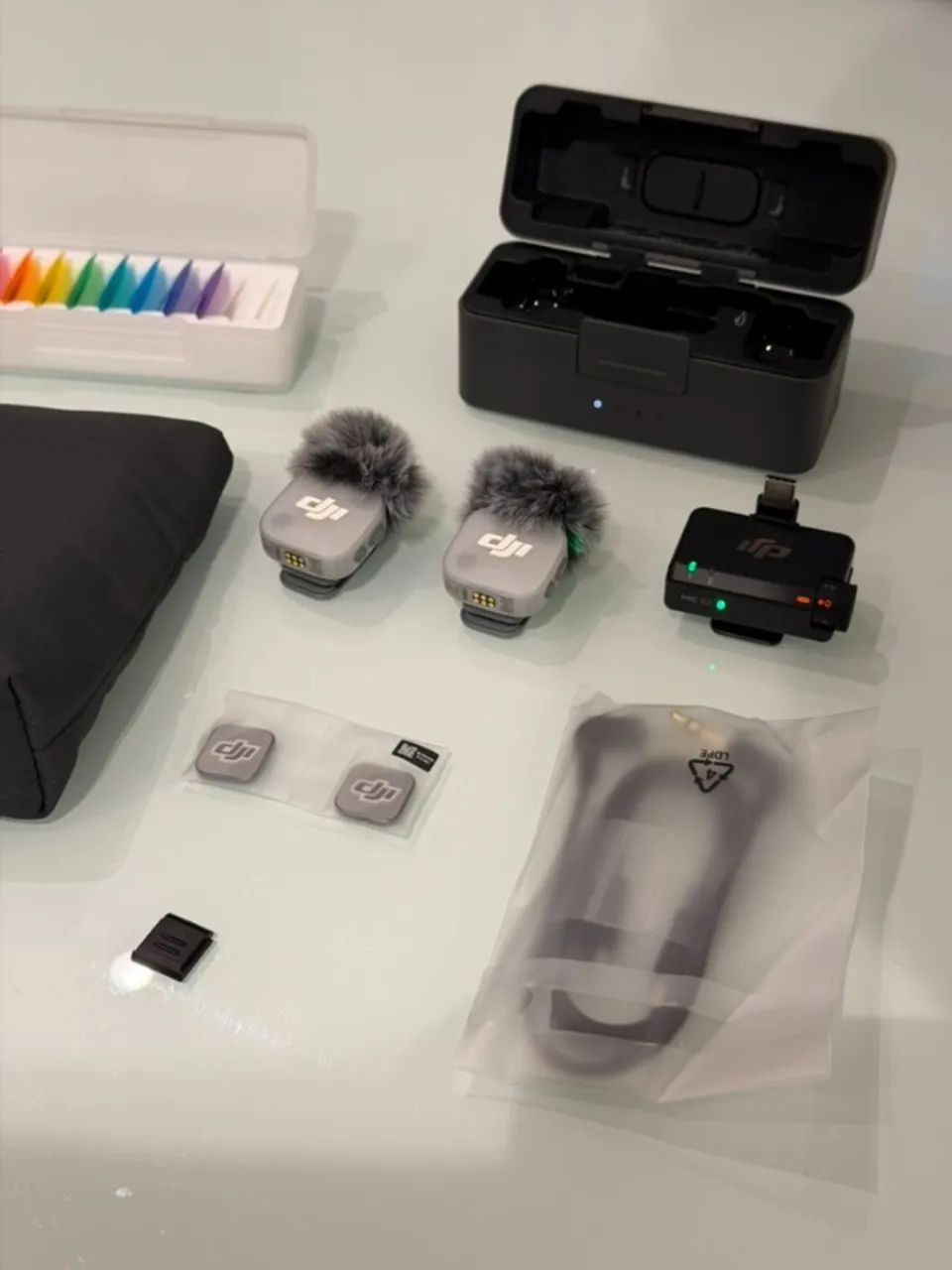 Microfone DJI Mic Mini 2 Combo Novo Zero Uso