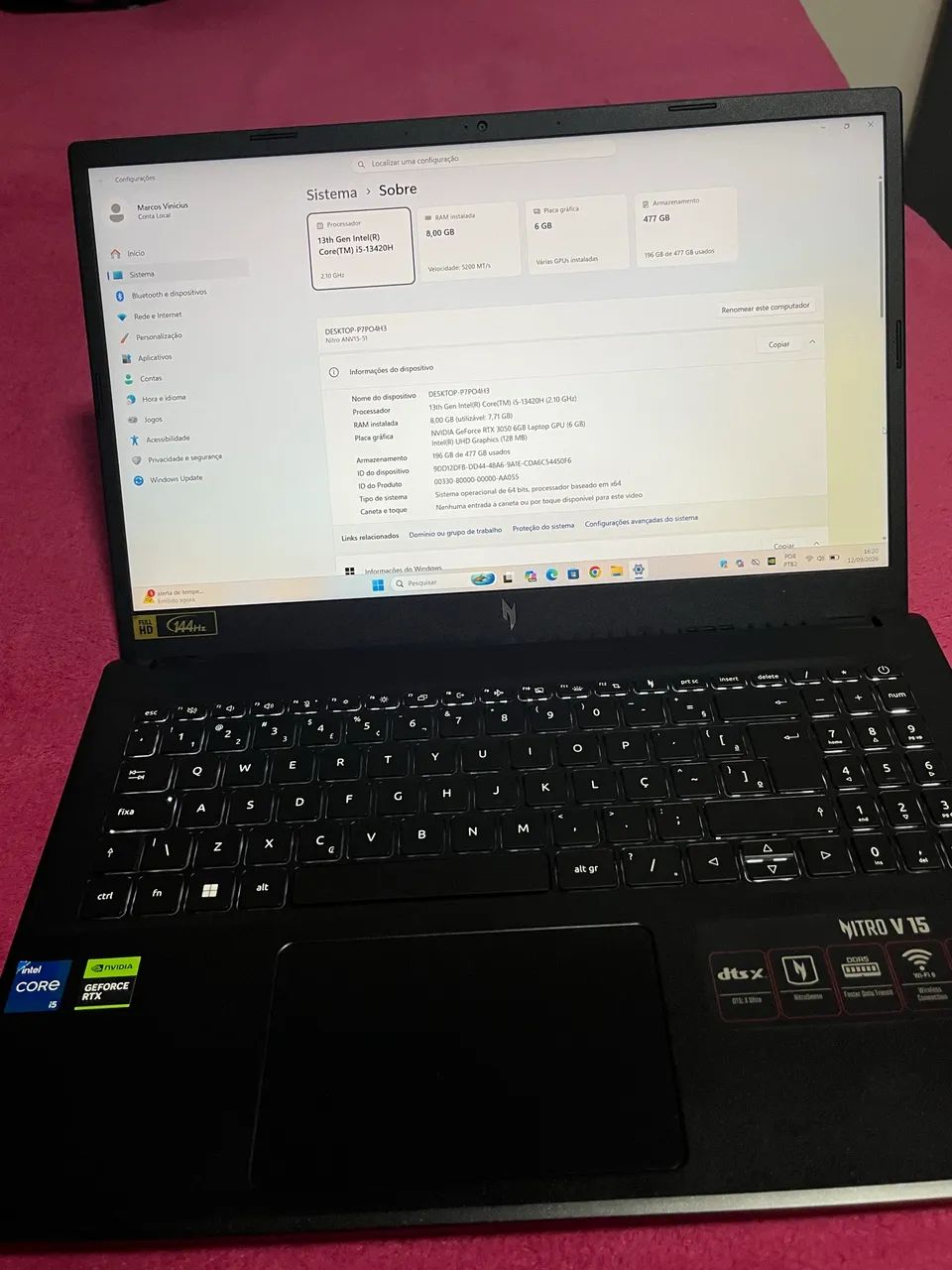 Vendo notebook novo - Foto 3