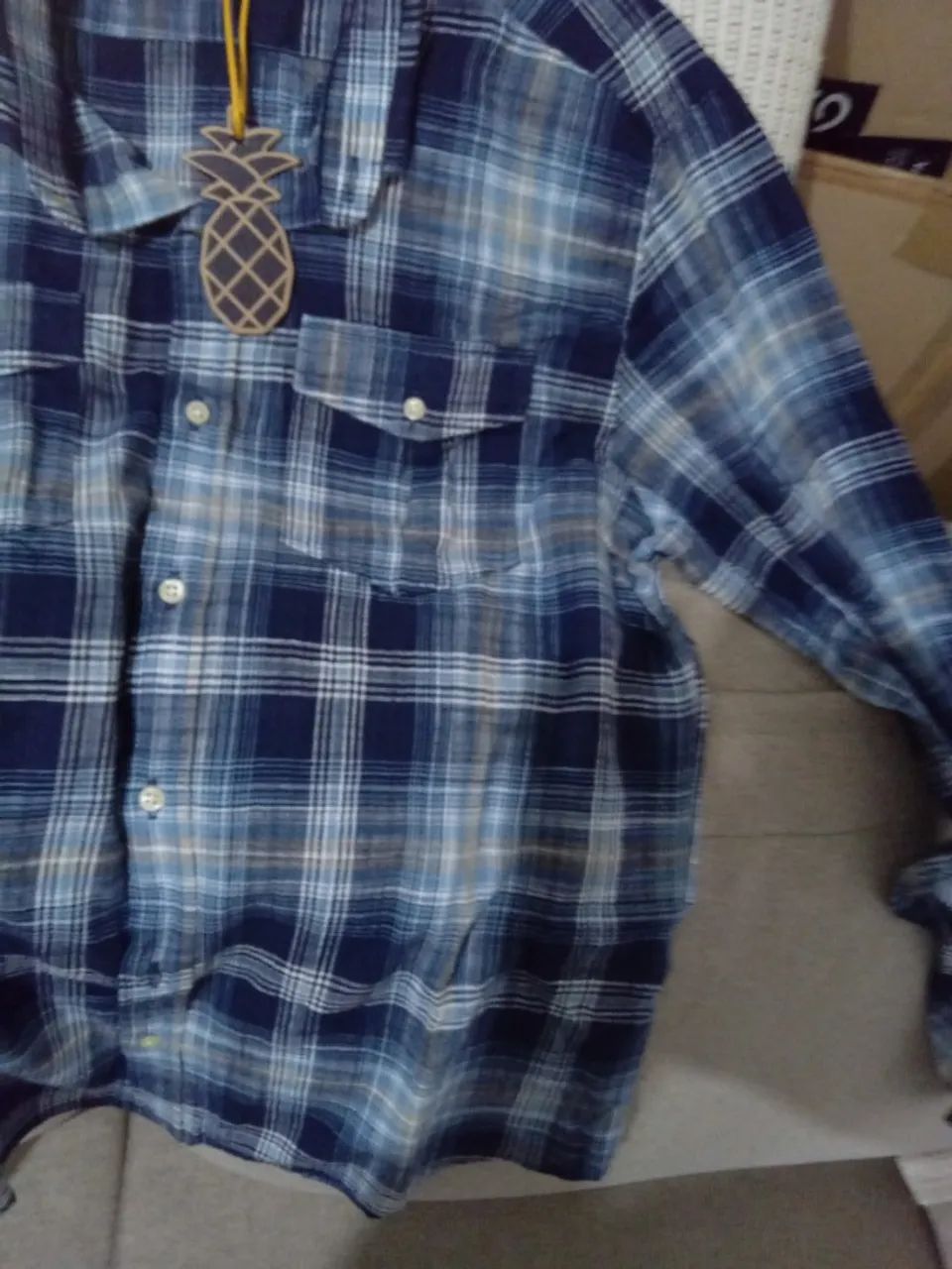 Camisa Pineapple Listrada Tam. 2 - Foto 2