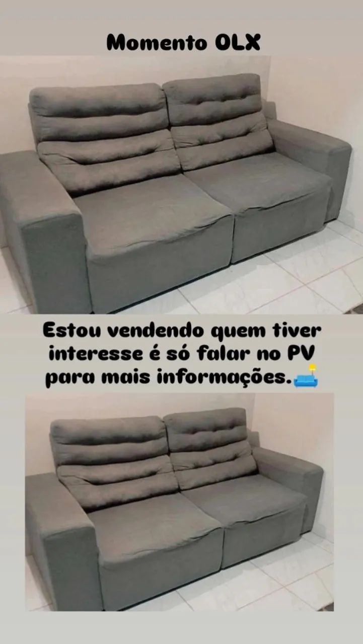Sofá pra vender ligeirinho PREÇO NEGOCIÁVEL 