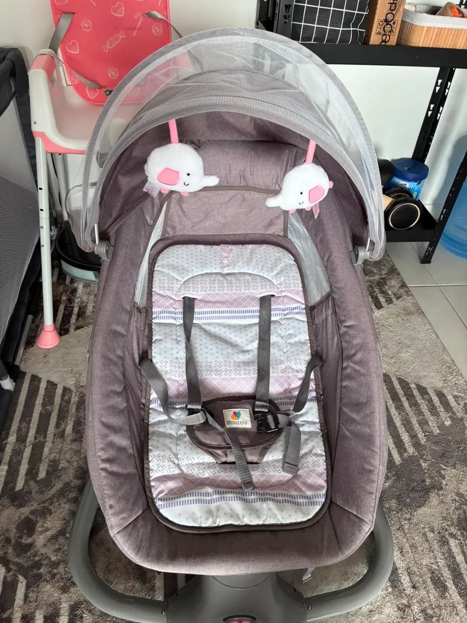 Cadeira De Balanço Bebê Mastela Automática C/ Bluetooth - Foto 3