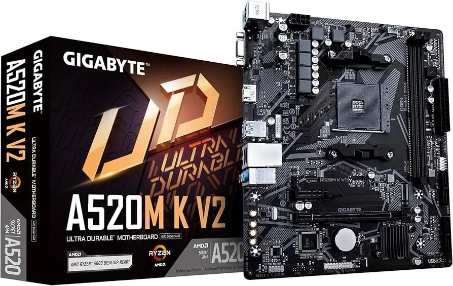 Placa-mãe Gigabyte A520m-k v2