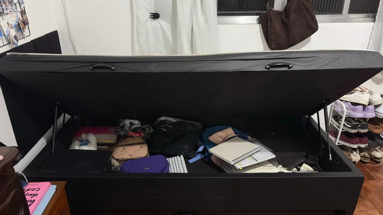Cama de solteiro Box com baú (Bicama) - Foto 2