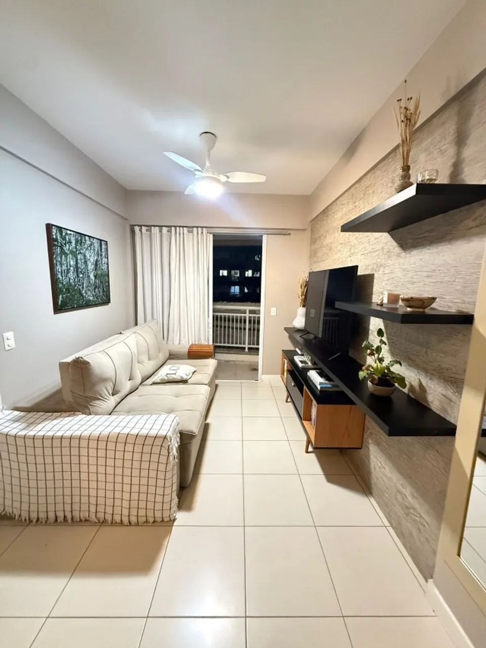 Quarto para alugar em apartamento completo no Itacorubi - Foto 2