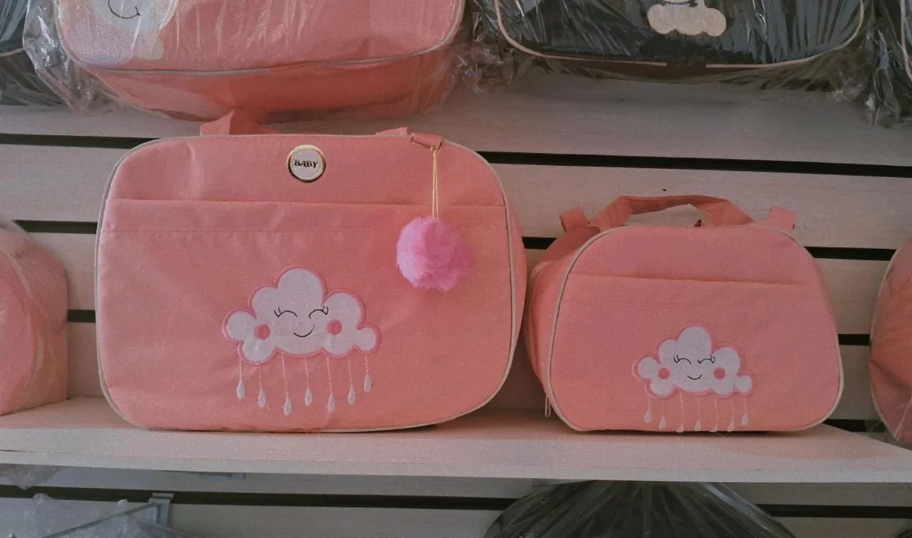 Bolsa maternidade kit 2 peças 