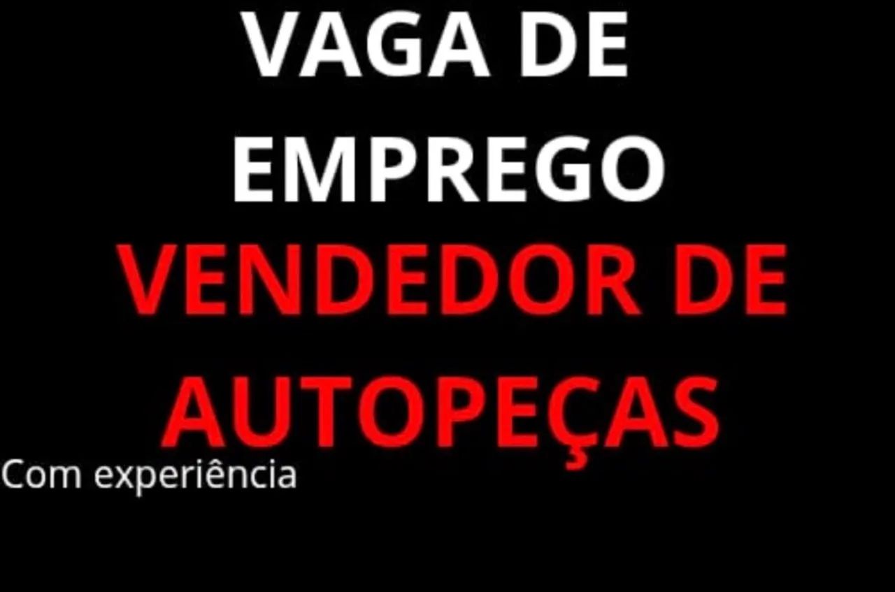 Vendedor com experiência 
