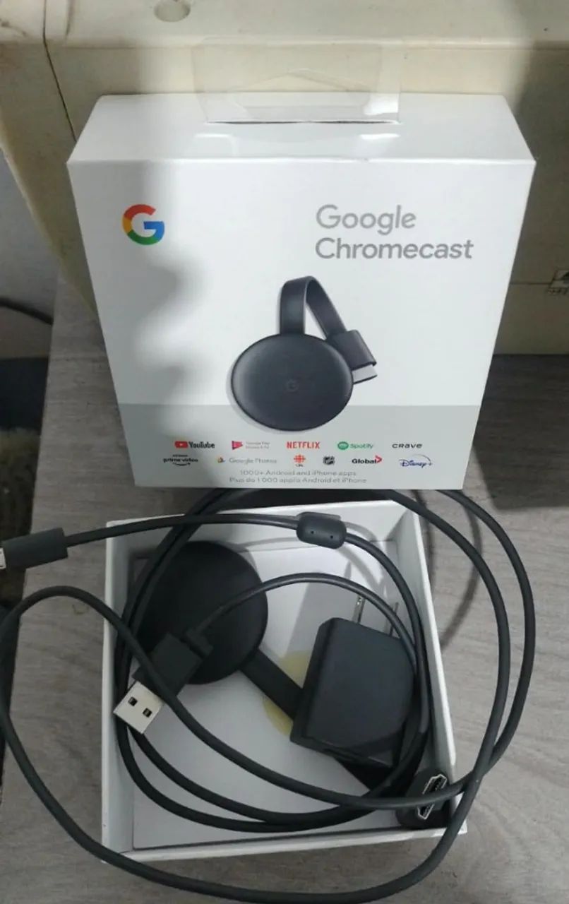 Gloogle Chromecast terceira geração  - Foto 2