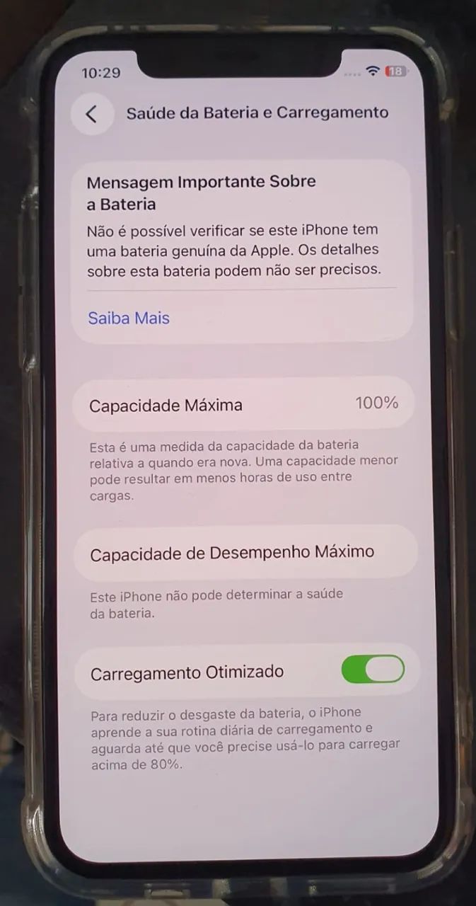 iPhone 11 Pro 256GB bateria nova perfeito estado de funcionamento