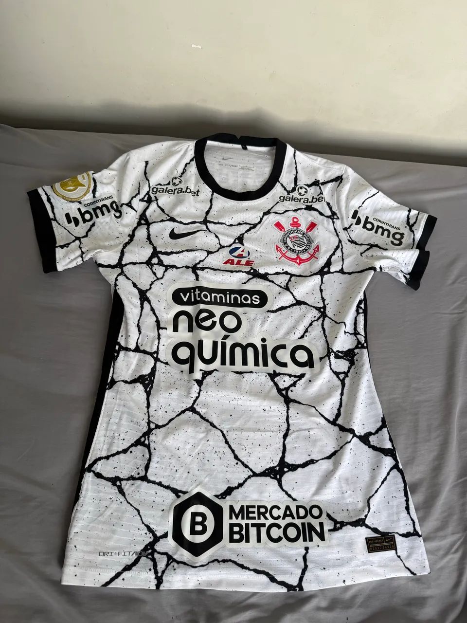 Camisa Corinthians 2021 Jogo (Match Worn) - Fábio Santos #26 - Acervo Atleta - Foto 2