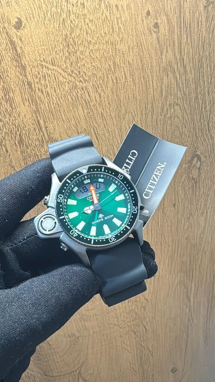 Citizen Aqualand JP2007 Verde Rolex  - Foto 4