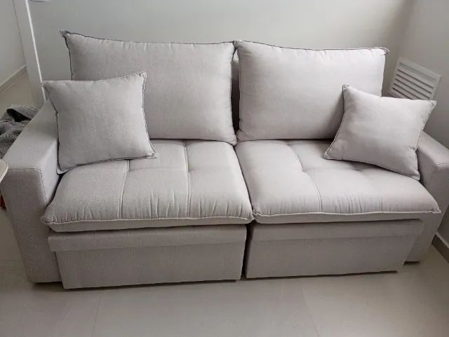 Sofá Retratil com baú  - Foto 4