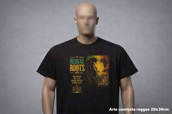 Camisa coleção reggae roots