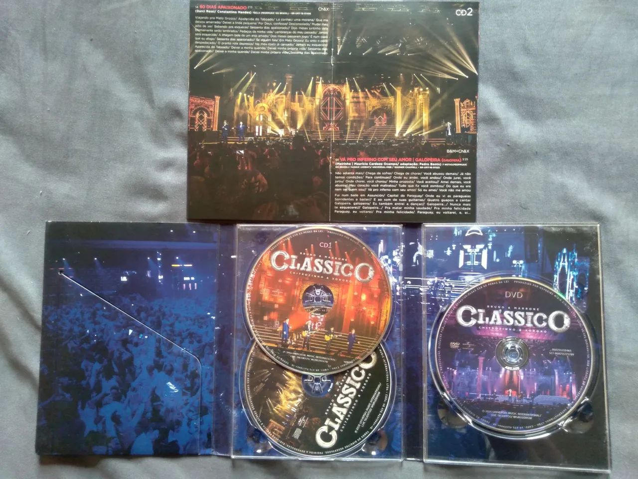 DVD + 2 CDS CLÁSSICO B&M / CH&X - Foto 2