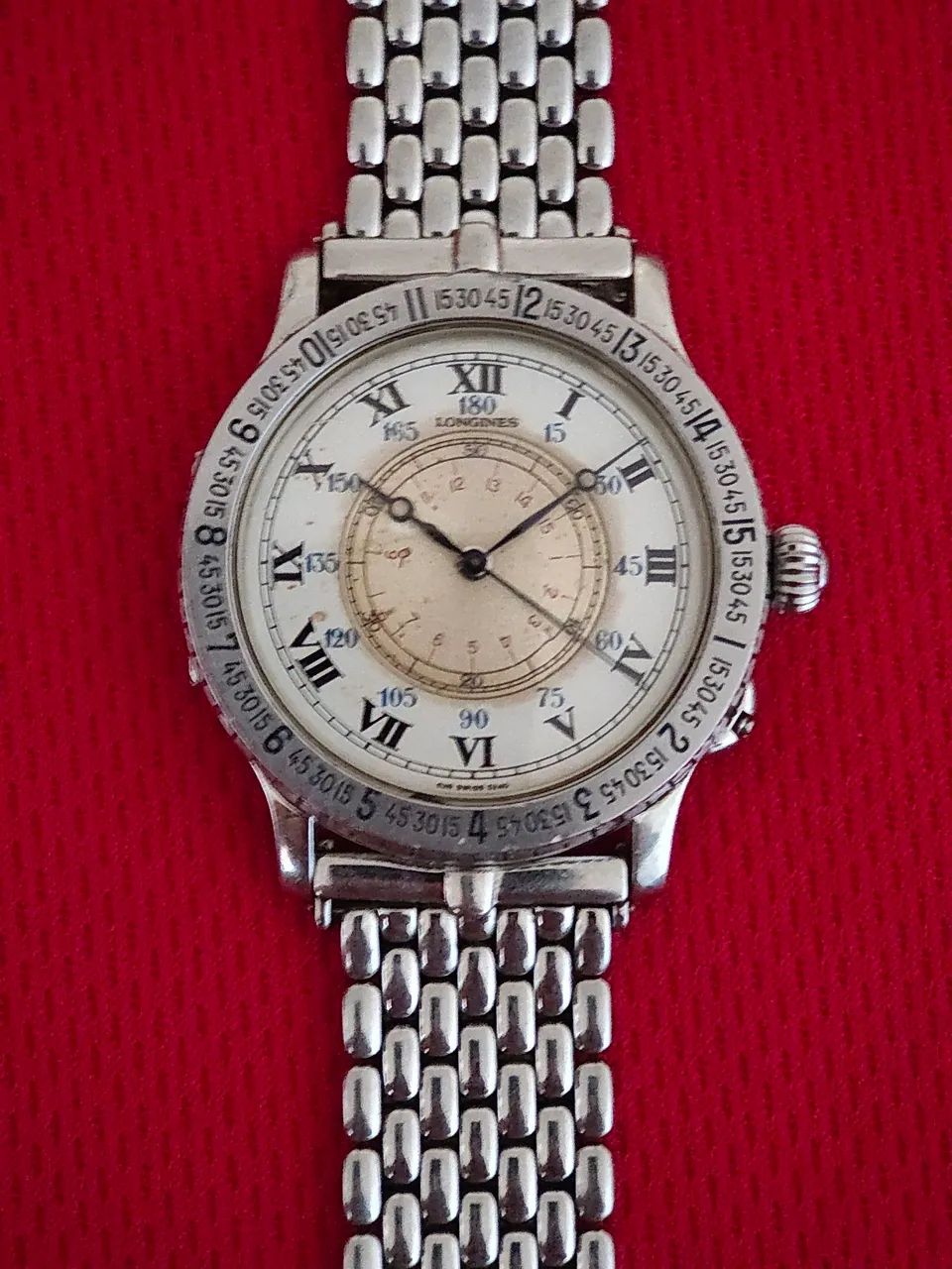 Relógio Longines Hour Angle Automático Charles Lindenberg 