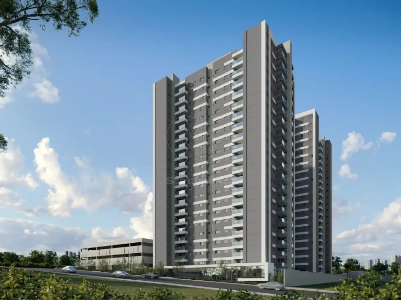 Apartamento à venda com 2 quartos no Edifício Auguri, na Gleba Palhano