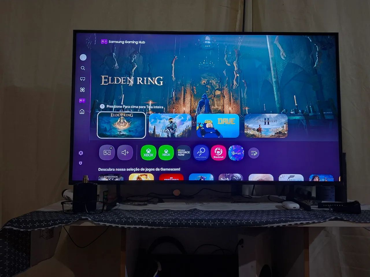 TV Smart Samsung 4K 60FPS QLED Gaming 