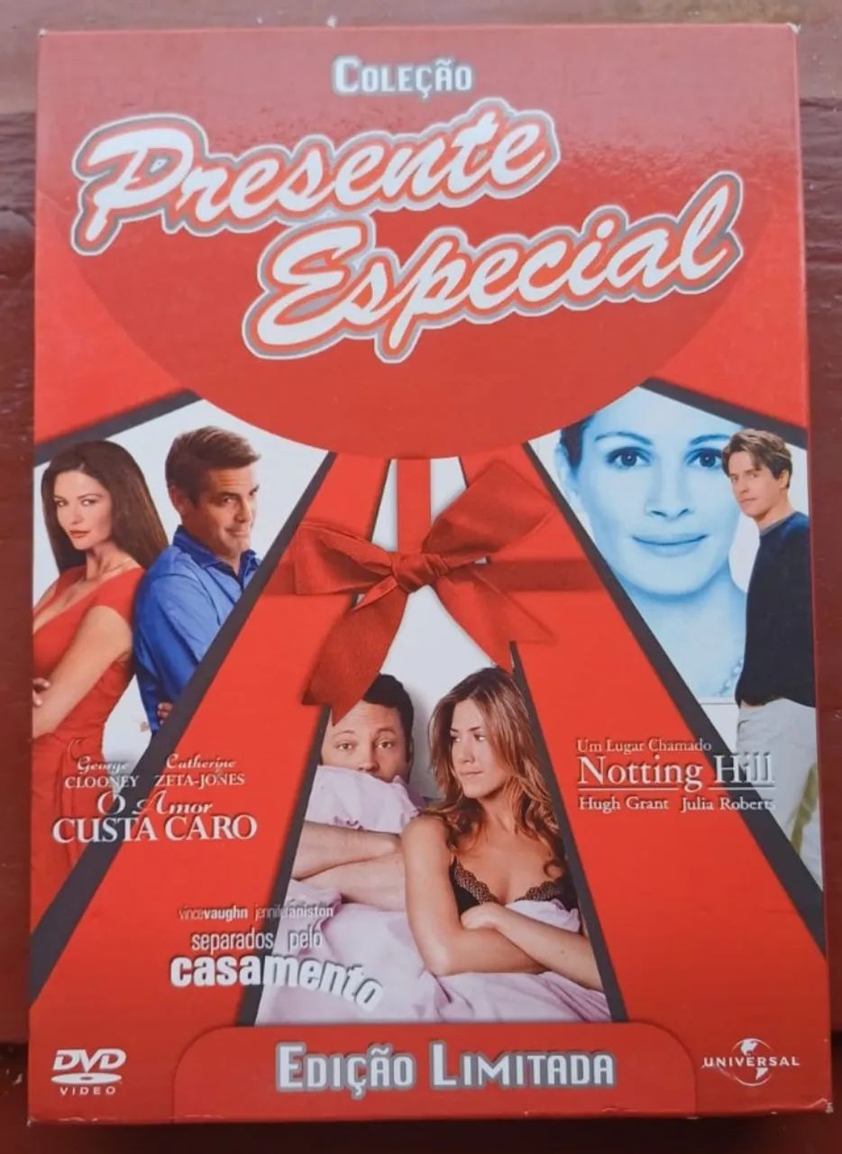 Coleção 3 Dvds Presente Especial
