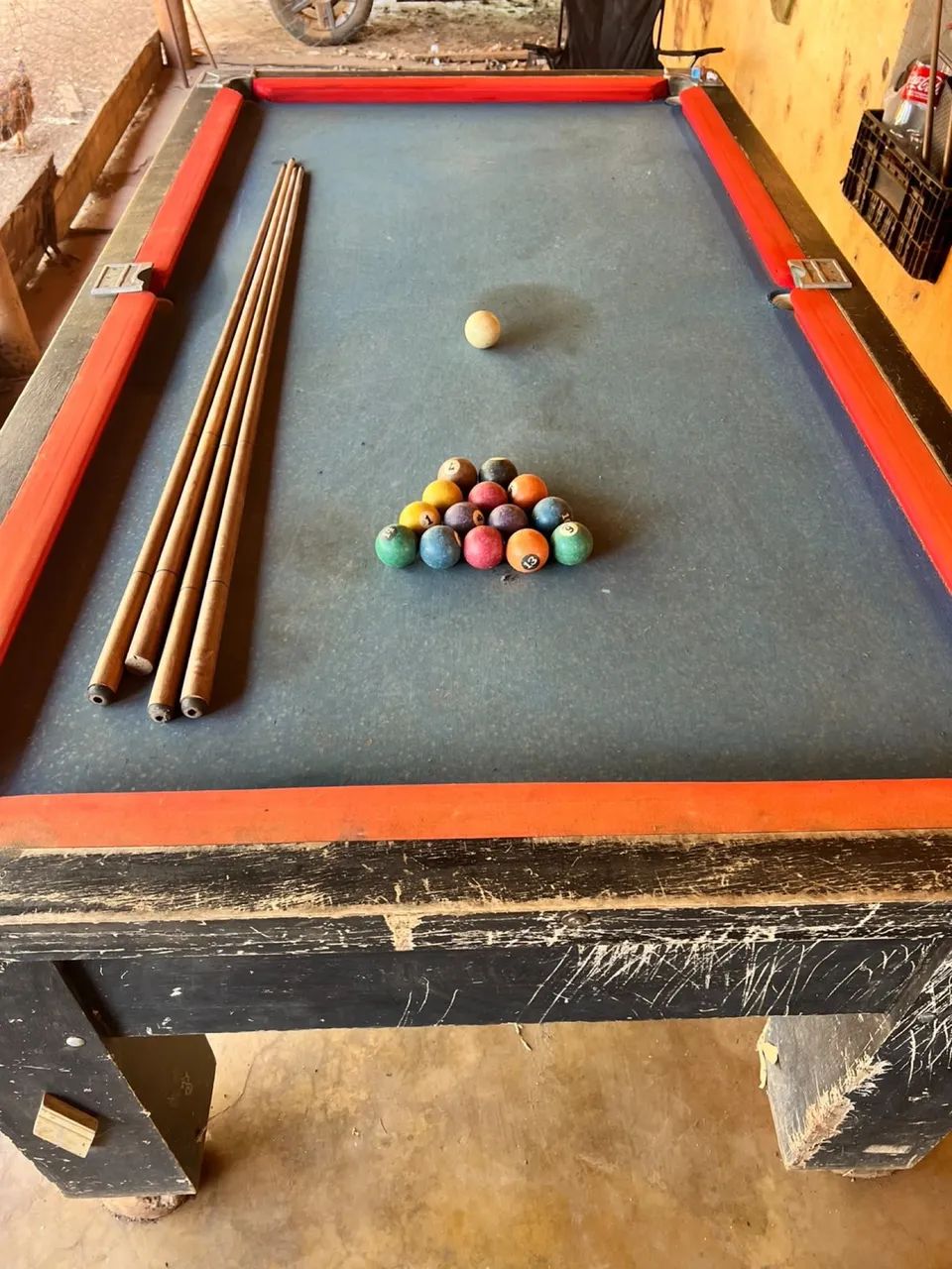 Mesa de Sinuca em Pedra
