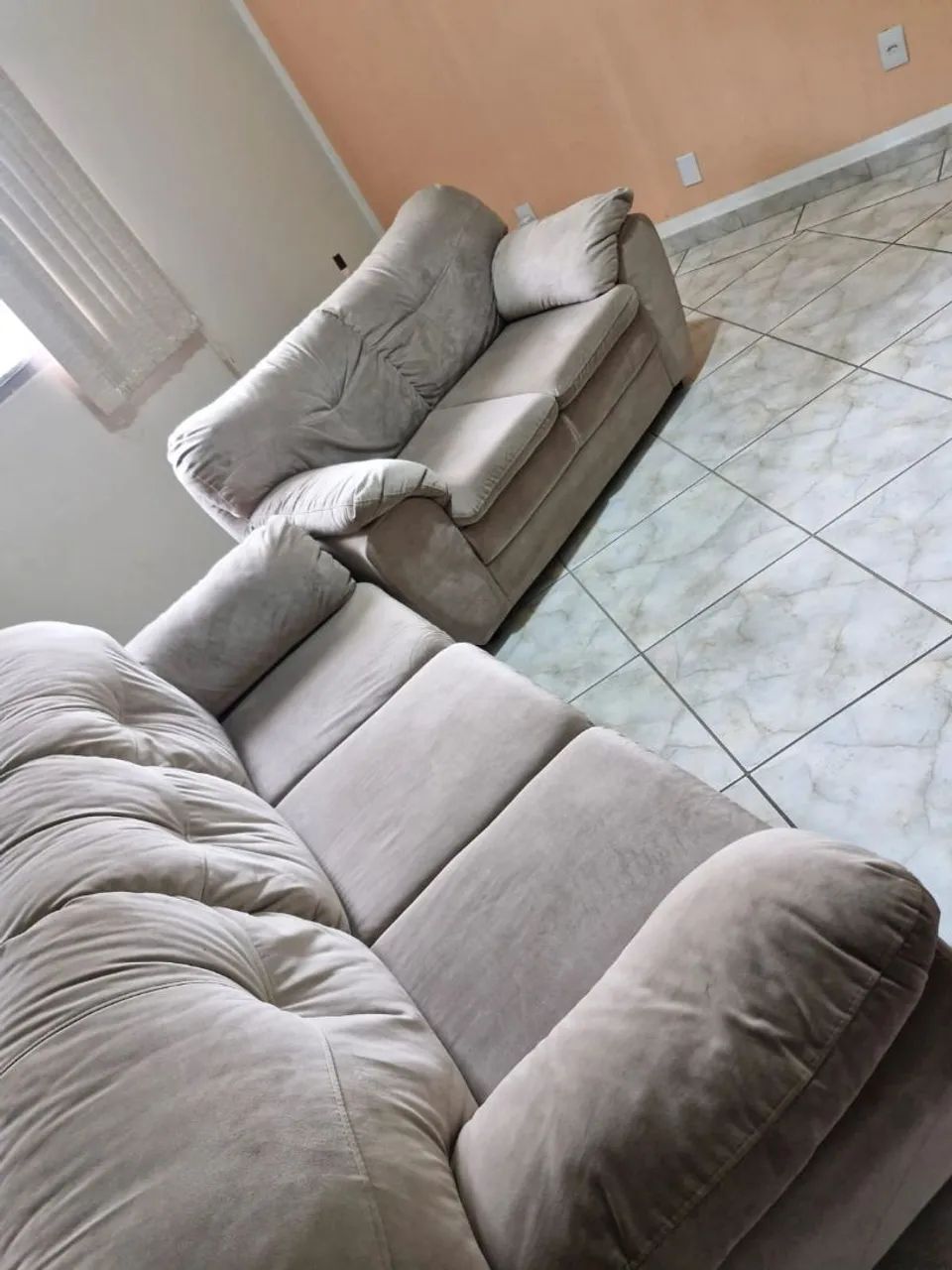 Sofá 3 e 2 lugares 